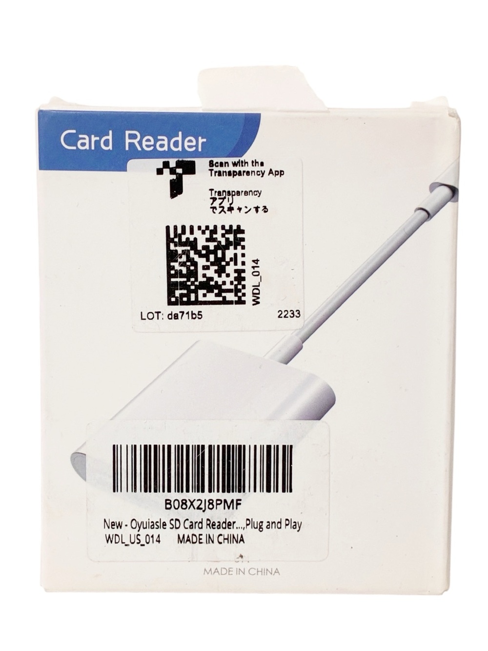 SD Card Reader for iPhone iPad SD Card Viewer with Dual Slot NEW